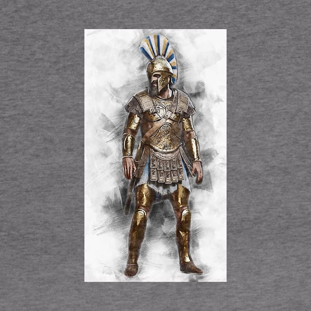 Greek hoplite by ErianAndre